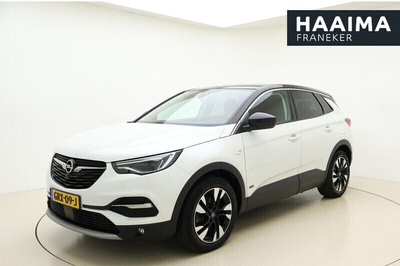 Grijs Gebruikt 2021 Opel Grandland X Elegance SUV | € 25.450 (Eerlijke prijs) - Afbeelding 1/4