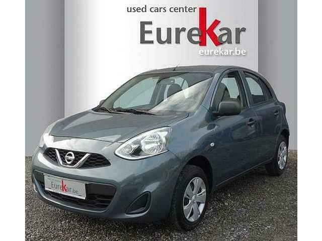 Grijs Gebruikt 2015 Nissan Micra Visia Hatchback | € 6.490 (Eerlijke prijs) - Afbeelding 1/4