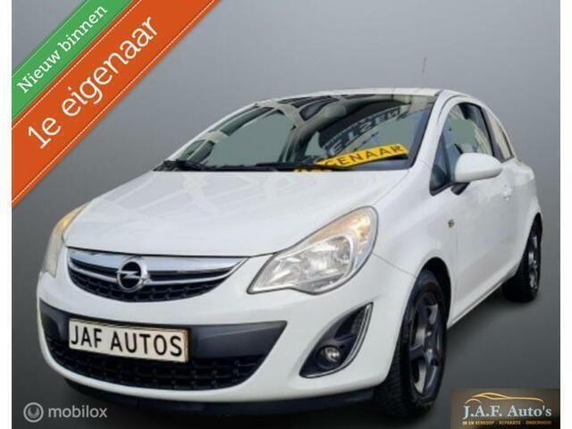 Wit Gebruikt 2012 Opel Corsa Eco Hatchback | € 2.750 (Eerlijke prijs) - Afbeelding 1/4