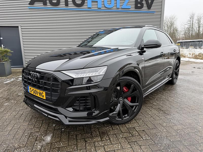 Occasion Audi Q8 S-Line 477 PK (350 kW) 2022 Zwart SUV