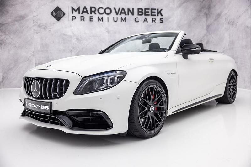 Wit Gebruikt 2019 Mercedes S63 AMG Premium Plus Cabriolet | € 79.850 (Iets duurder) - Afbeelding 1/4