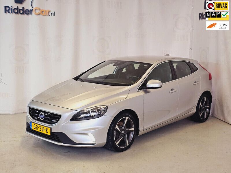 Grijs Gebruikt 2015 Volvo V40 R-Design Stationwagen | € 12.999 (Eerlijke prijs) - Afbeelding 1/4
