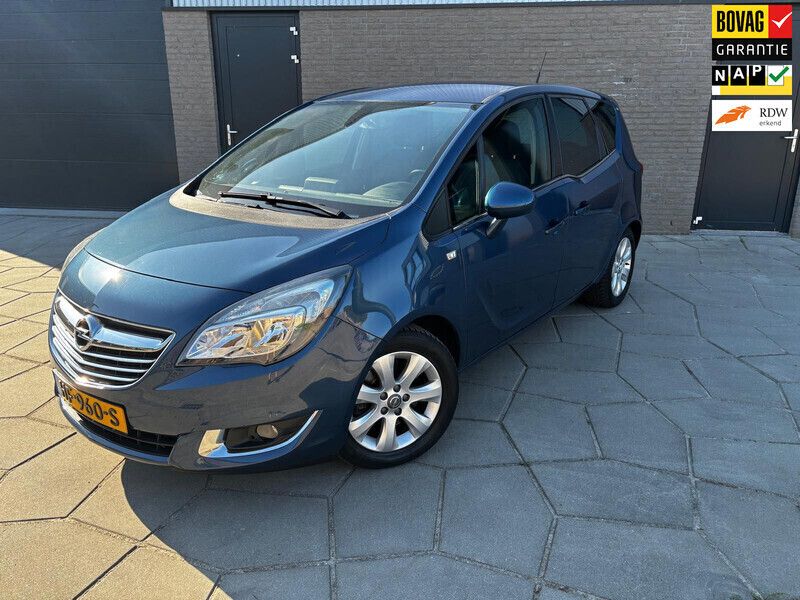 Blauw Gebruikt 2015 Opel Meriva Cosmo MPV | € 8.795 (Eerlijke prijs) - Afbeelding 1/4