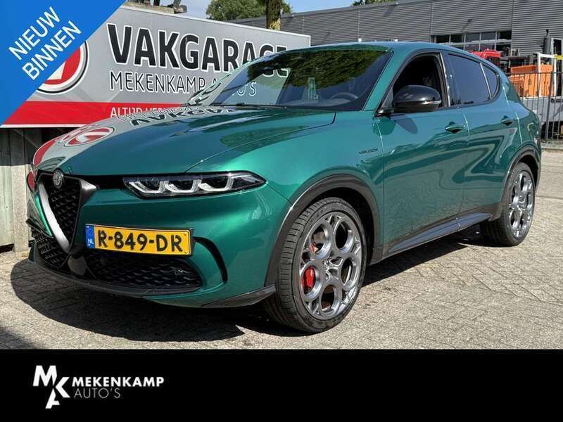 Groen Gebruikt 2022 Alfa Romeo Tonale Veloce SUV | € 34.950 (Eerlijke prijs) - Afbeelding 1/4
