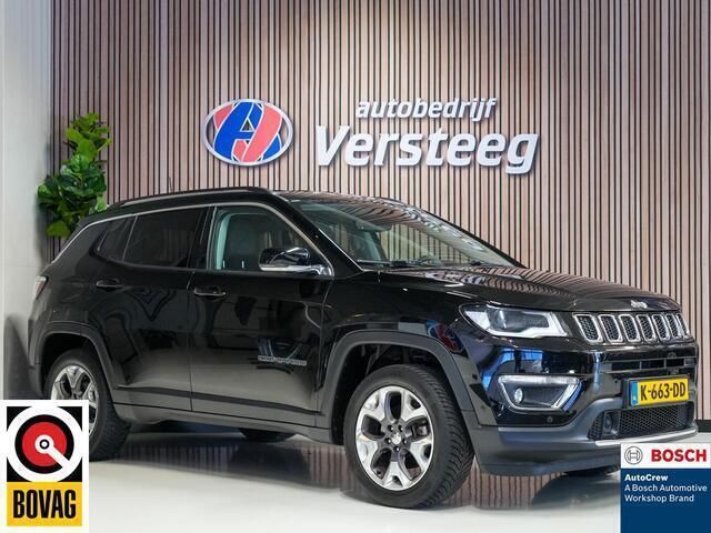 Zwart Gebruikt 2019 Jeep Compass Limited SUV | € 20.950 (Eerlijke prijs) - Afbeelding 1/4