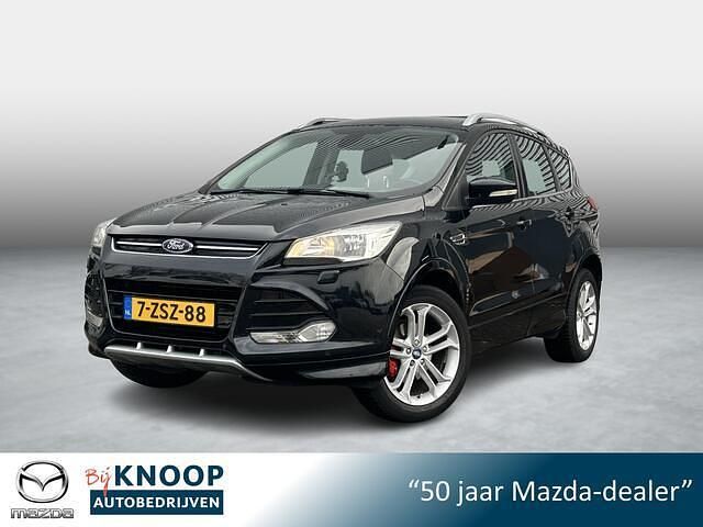Zwart Gebruikt 2015 Ford Kuga Titanium SUV | € 12.900 (Iets duurder) - Afbeelding 1/4