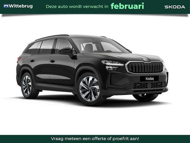Zwart Nieuw 2026 Skoda Kodiaq Business Line SUV | € 52.880 (Eerlijke prijs) - Afbeelding 1/4