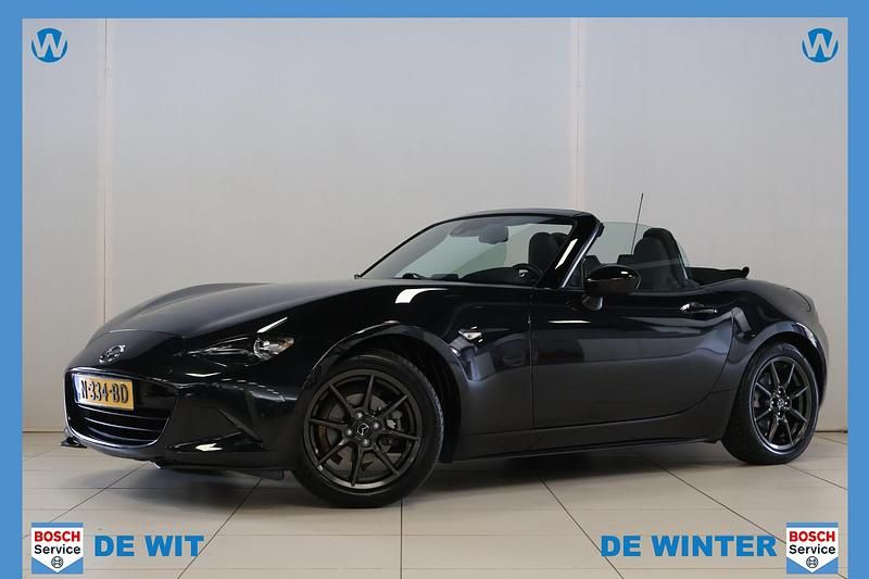 Zwart Occasion 2015 Mazda MX5 Cabriolet | € 19.745 (Iets duurder) - Afbeelding 1/4