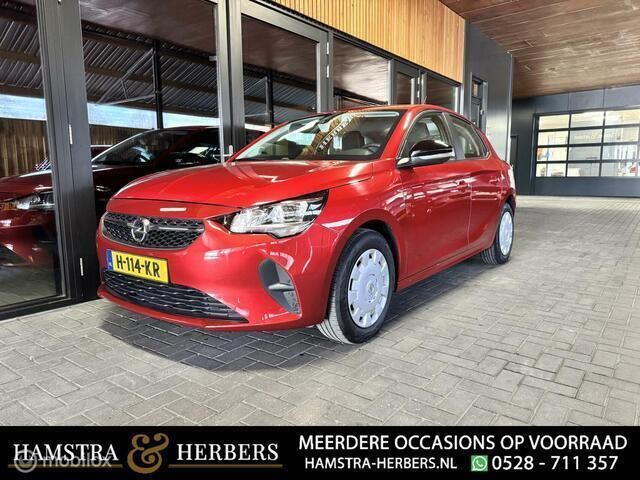 Rood Gebruikt 2020 Opel Corsa Edition Hatchback | € 12.495 (Eerlijke prijs) - Afbeelding 1/4