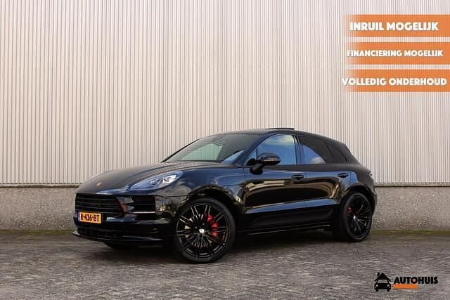 Zwart Occasion 2019 Porsche Macan S SUV | € 54.900 - Afbeelding 1/4