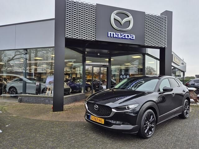 Jet black Occasion 2023 Mazda CX-30 Homura-Line SUV | € 27.950 (Eerlijke prijs) - Afbeelding 1/4