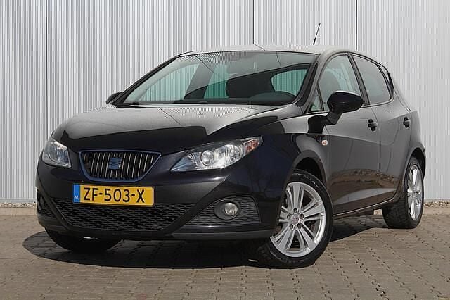 Occasion Seat Ibiza Reference 86 PK (63 kW) 2010 Zwart Hatchback