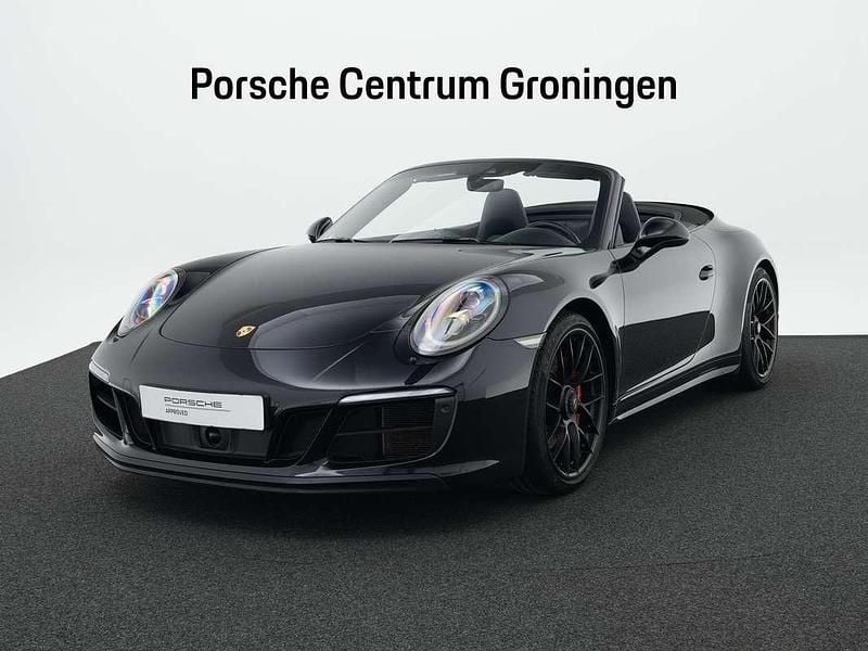 Zwart Gebruikt 2017 Porsche 911 Carrera 4 GTS Cabriolet | € 144.900 - Afbeelding 1/4