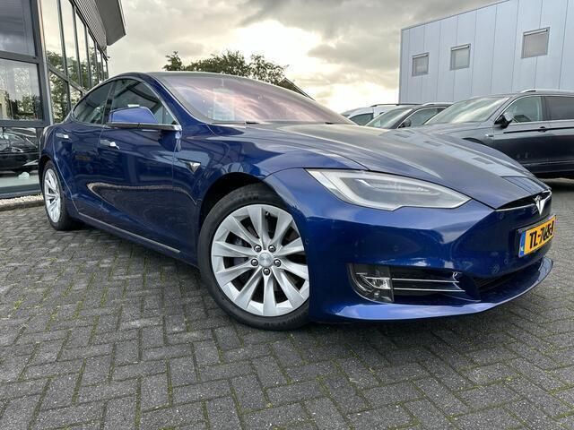Occasion Tesla Model S 450 kW (613 PK) 2018 Blauw, metallic lak Hatchback