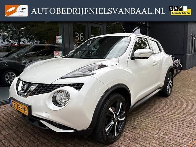 Wit Gebruikt 2017 Nissan Juke N-Vision SUV | € 10.450 (Eerlijke prijs) - Afbeelding 1/4
