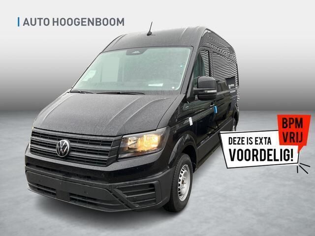 Zwart Occasion 2024 VW Crafter Trendline Van | € 42.525 (Iets duurder) - Afbeelding 1/4