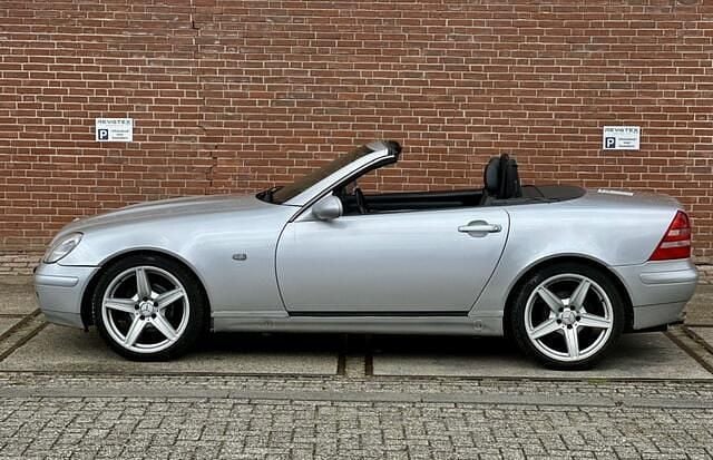 Occasion Mercedes SLK200 Elegance 136 PK (100 kW) 1997 Grijs Cabriolet