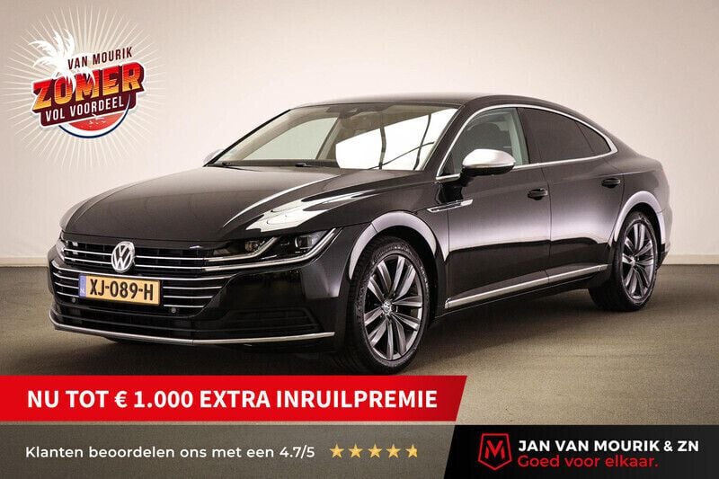 Zwart Gebruikt 2019 VW Arteon Business Hatchback | € 27.045 (Eerlijke prijs) - Afbeelding 1/4