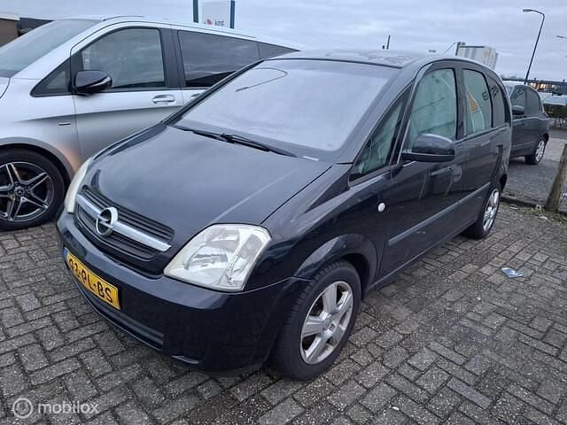 Zwart Occasion 2004 Opel Meriva Cosmo MPV | € 999 (Goede deal) - Afbeelding 1/4