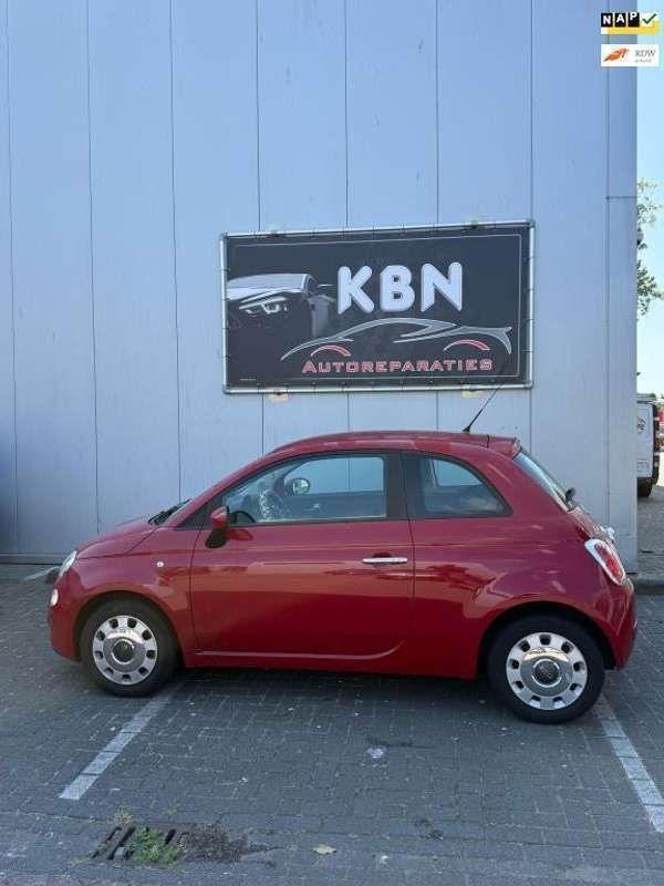 Grijs Gebruikt 2010 Fiat 500 Pop Hatchback | € 3.299 (Super prijs) - Afbeelding 1/4
