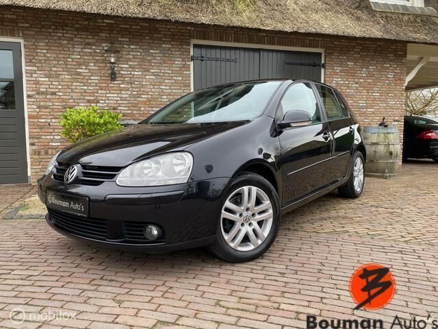 Zwart Gebruikt 2007 VW Golf V Hatchback | € 5.950 (Duur) - Afbeelding 1/4