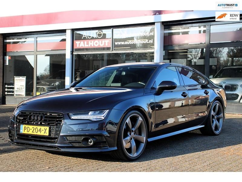 Blauw Gebruikt 2015 Audi A7 Proline Hatchback | € 27.950 (Super prijs) - Afbeelding 1/4