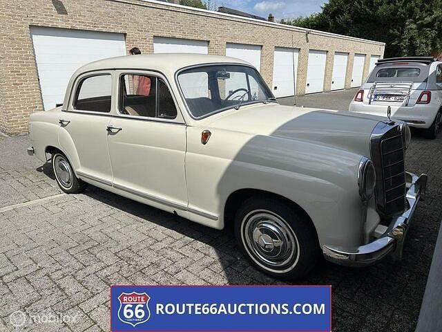 Zwart Gebruikt 1959 Mercedes 190 | € 11.500 - Afbeelding 1/4