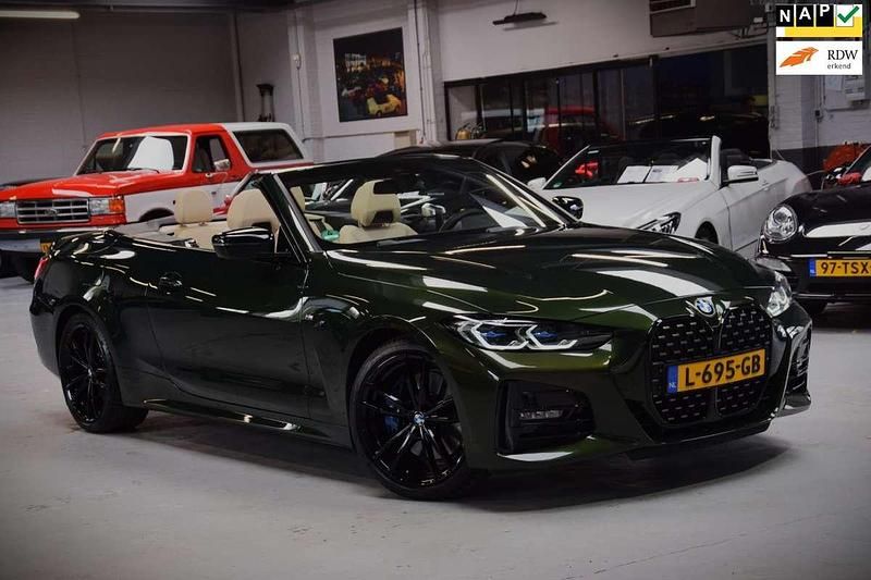 Groen Gebruikt 2021 BMW 430 Cabriolet Executive Cabriolet | € 52.800 (Eerlijke prijs) - Afbeelding 1/4