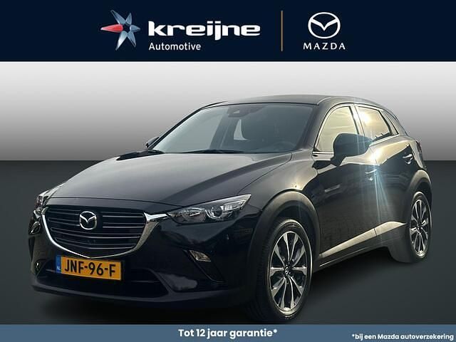 Zwart Occasion 2021 Mazda CX-3 Sportive SUV | € 21.925 (Eerlijke prijs) - Afbeelding 1/4