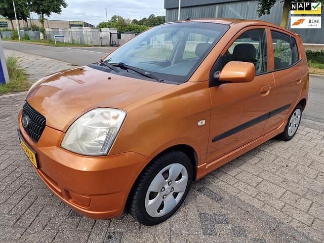 Oranje Gebruikt 2005 Kia Picanto Hatchback | € 1.199 (Eerlijke prijs) - Afbeelding 1/4