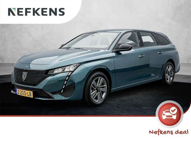 Blauw, metallic lak Gebruikt 2024 Peugeot 308 Business-Line Stationwagen | € 26.400 (Super prijs) - Afbeelding 1/3