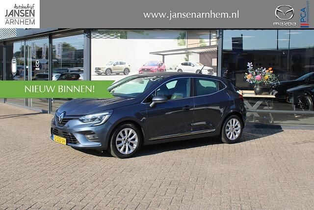 Grijs Gebruikt 2019 Renault Clio IV Intens Hatchback | € 12.750 (Eerlijke prijs) - Afbeelding 1/4