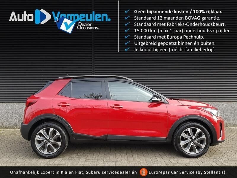 Rood Gebruikt 2017 Kia Stonic SUV | € 13.995 (Eerlijke prijs) - Afbeelding 1/3