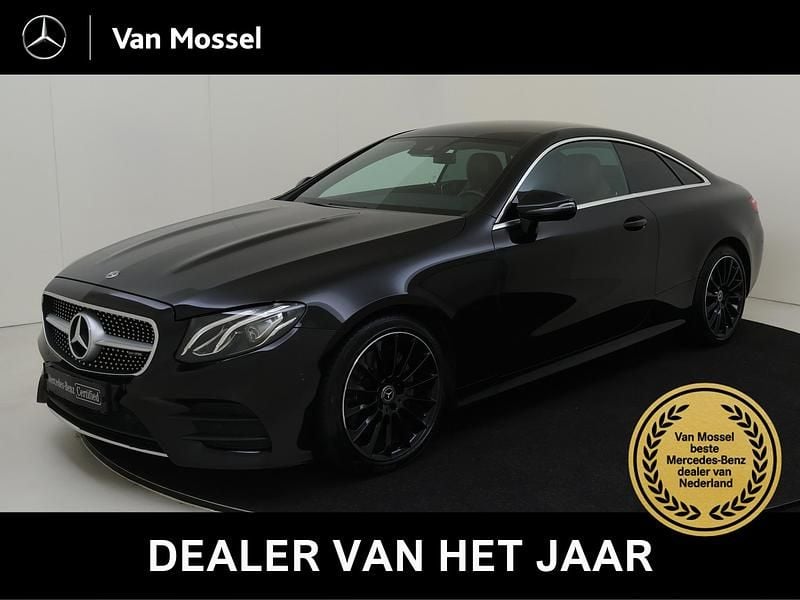 Zwart Occasion 2018 Mercedes E200 Business Coupé | € 33.945 (Eerlijke prijs) - Afbeelding 1/4