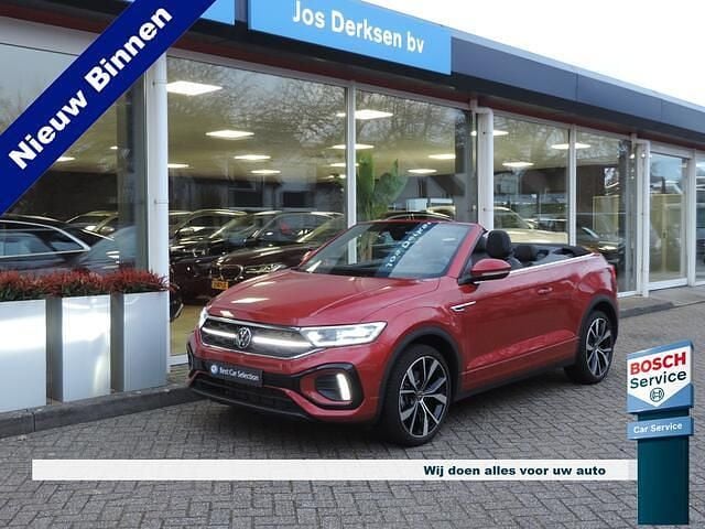 Rood Gebruikt 2022 VW T-Roc Cabriolet R-line Cabriolet | € 36.980 (Eerlijke prijs) - Afbeelding 1/4