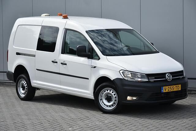 Wit Occasion 2019 VW Caddy Maxi MPV | € 14.995 (Eerlijke prijs) - Afbeelding 1/4