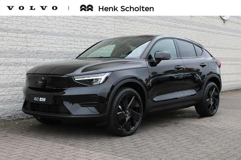 Zwart Nieuw 2025 Volvo EC40 Ultra SUV | € 58.890 (Eerlijke prijs) - Afbeelding 1/4