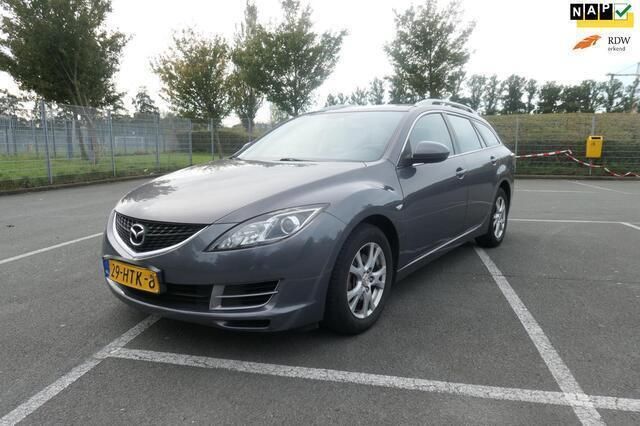 Grijs, metallic lak Gebruikt 2009 Mazda 6 Stationwagen | € 1.995 (Eerlijke prijs) - Afbeelding 1/4