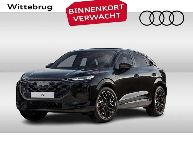 Zwart Nieuw 2025 Audi Q3 Sportback SUV | € 72.170 - Afbeelding 1/4