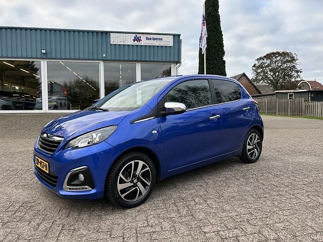 Blauw Gebruikt 2019 Peugeot 108 Allure Hatchback | € 9.995 (Iets duurder) - Afbeelding 1/4