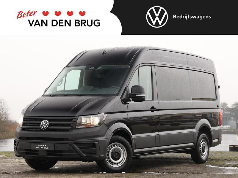 Zwart Gebruikt 2024 VW Crafter Trendline Van | € 32.950 (Iets duurder) - Afbeelding 1/3