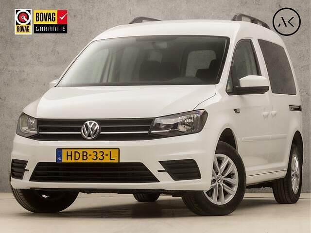 Wit Gebruikt 2017 VW Caddy Comfortline MPV | € 16.945 (Eerlijke prijs) - Afbeelding 1/4