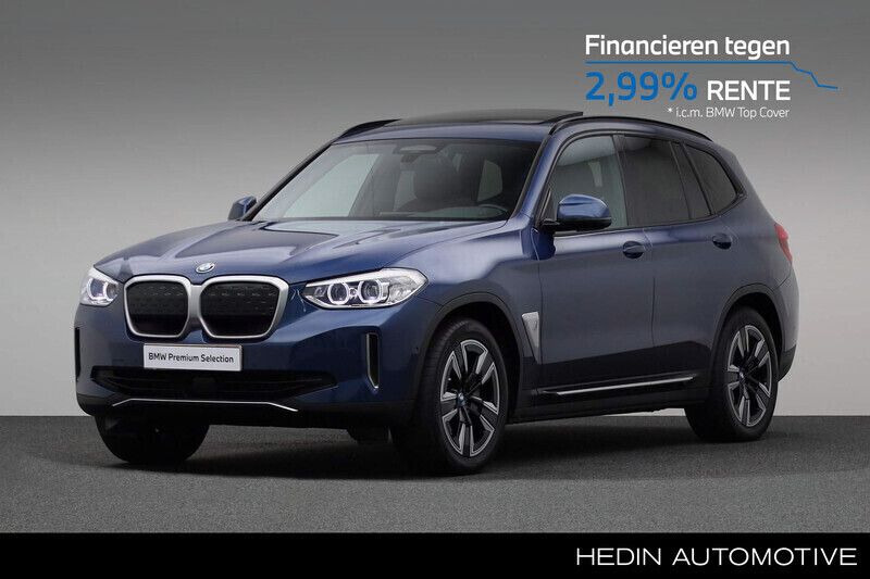 Blauw, metallic lak Gebruikt 2021 BMW iX3 Executive SUV | € 33.880 (Eerlijke prijs) - Afbeelding 1/4