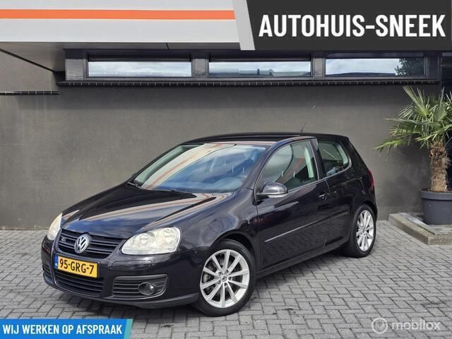 Zwart Gebruikt 2008 VW Golf VI GT Hatchback | € 3.450 (Eerlijke prijs) - Afbeelding 1/4