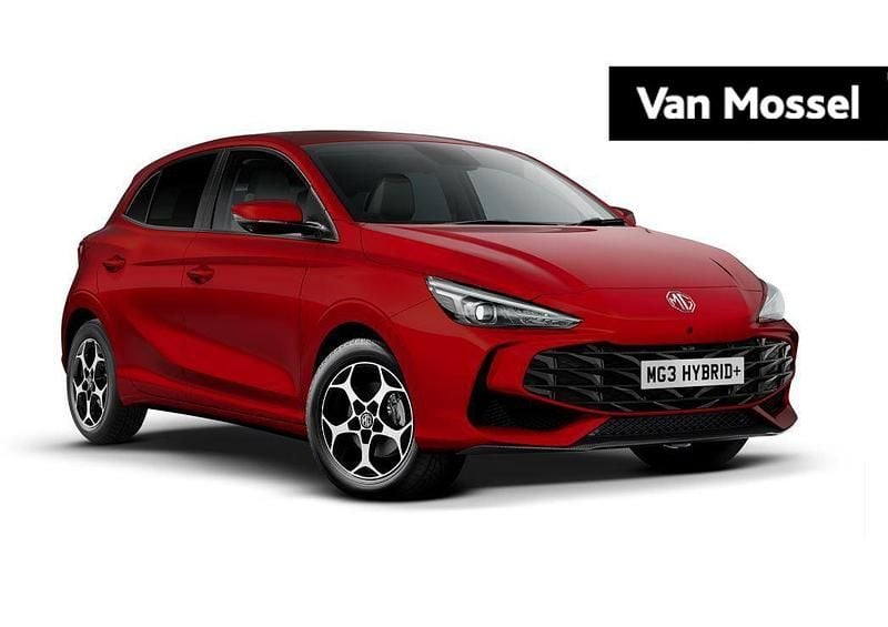 Rood Gebruikt 2024 MG MG3 Luxury Hatchback | € 23.495 (Eerlijke prijs) - Afbeelding 1/4