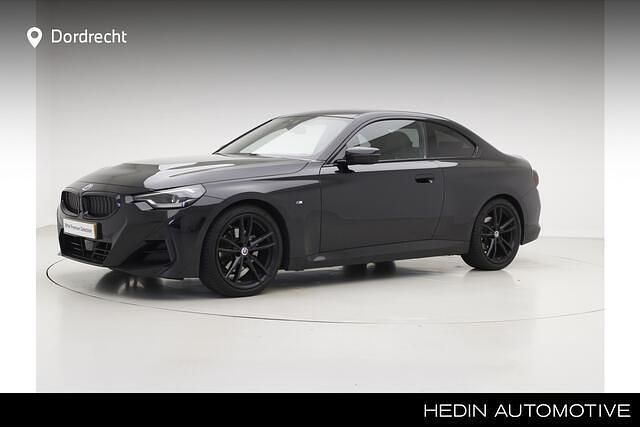 Zwart Gebruikt 2022 BMW 220 M Sport Coupé | € 39.895 (Eerlijke prijs) - Afbeelding 1/4