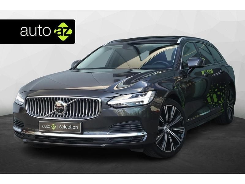 Grijs Gebruikt 2021 Volvo V90 Business Edition Stationwagen | € 34.900 (Goede deal) - Afbeelding 1/4