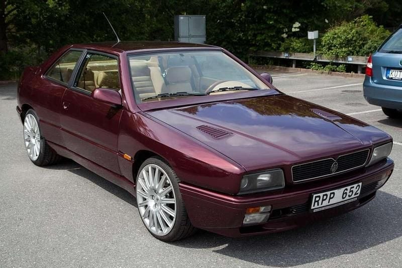 Rood Gebruikt 1996 Maserati Ghibli GT Coupé | € 22.500 - Afbeelding 1/4
