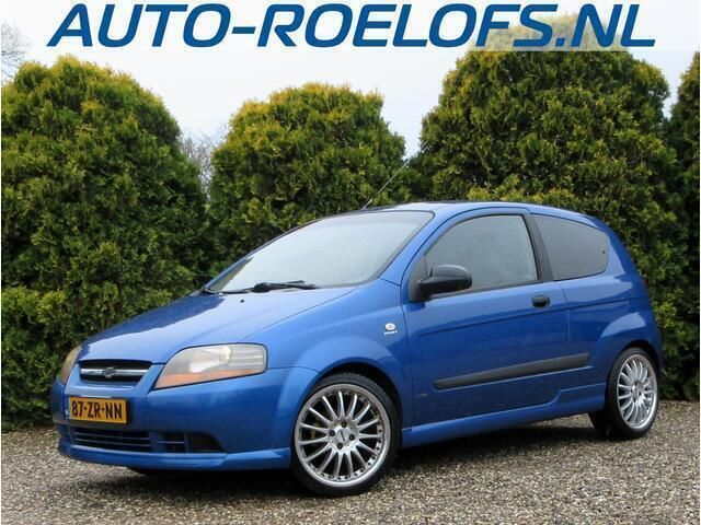Blauw Gebruikt 2008 Chevrolet Kalos Sport Hatchback | € 2.690 - Afbeelding 1/4