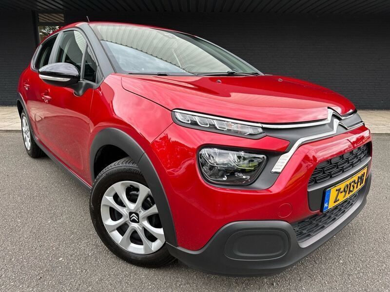 Rood Gebruikt 2021 Citroën C3 Hatchback | € 10.950 (Super prijs) - Afbeelding 1/4